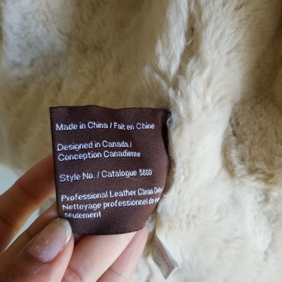 🧥DANIER AVIATOR JACKET WITH FAUX FUR - Picture 8 of 16